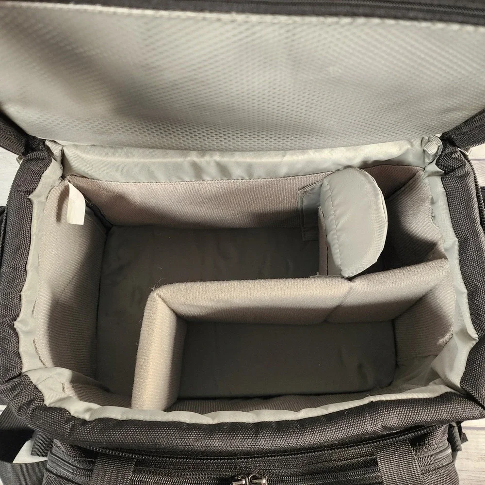 Lowepro Compact AW Camera Bag Black Shoulder Gadget Bag with All Weather Cover
